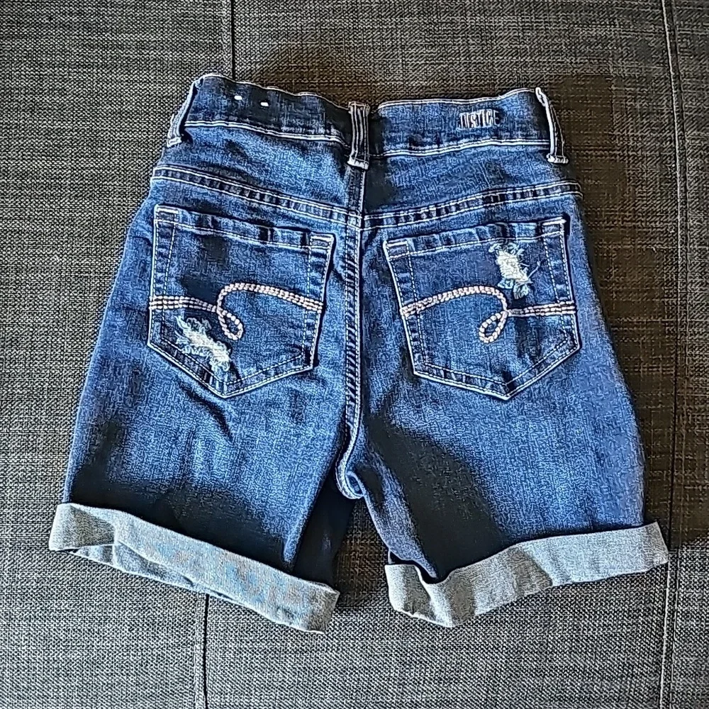 Justice Jean Shorts Size 12 Slim